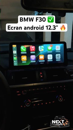 Installation Écran Android 12.3" sur BMW F30 — Nouveau look et CarPlay intégré ! 🔥 #f30 #carplay