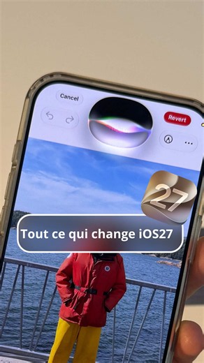 iOS27 est vient de sortir pour tous les iPhones après le 11. A la clé des nouvelles fonctionnalité fond d’écrans et surtout de bien meilleures performances. Jusqu’à 80% plus rapide en AirDrop par exemple. Détail de toutes les nouveautés en vidéo #iphone #asavoir #ios27 #apple #info