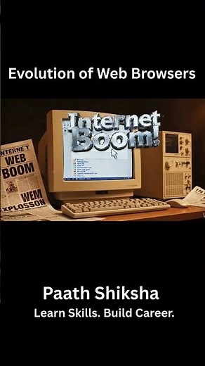 Evolution of Web Browsers | From Mosaic to Chrome in 50 Seconds
