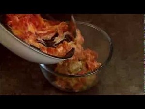 Vegetable Puree with Tomato and Cheese