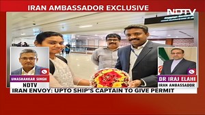 1.6K views | NDTV spoke with Iran's Ambassador to India Dr Iraj Elahi who said 16 seamen, who were on the seized ship, are on board the vessel and have not been detained. "They are under the command of their captain. They can leave the Iranian waters if they want to and if their captain allows. Only the vessel was stopped. The seamen are free and they can leave easily," he said. Listen in. | NDTV | Facebook