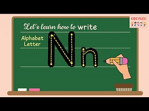 Learn how to write the Letter Nn || Practice writing