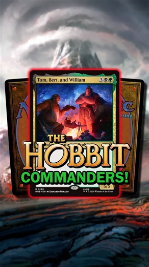 3 FANTASTIC New Hobbit Commanders!