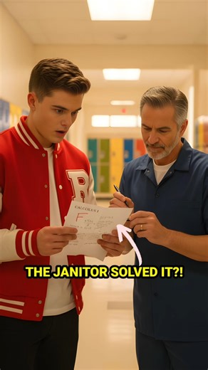 They Laughed at the Janitor… Until He Solved It 😳