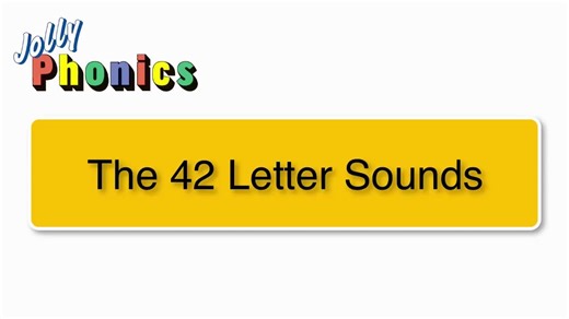 【英音】Jolly Phonics自然拼读字母发音