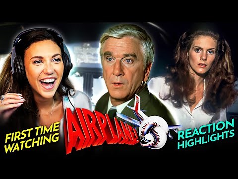 Coby laughs nonstop AIRPLANE! (1980) Movie Reaction FIRST TIME WATCHING