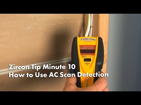 Zircon Tip Minute 10: How to Use AC Scan Detection with multifunction Wall Scanner