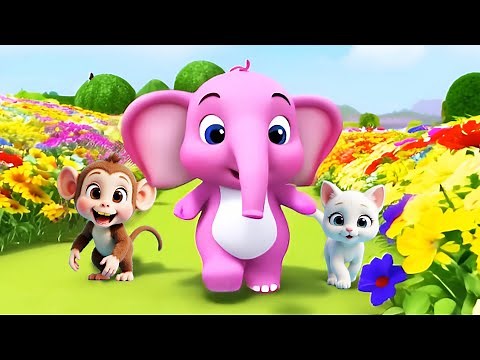 Con Voi - Nhạc Thiếu Nhi Vui Nhộn - Con Gì Chân Như Cột Đình - Ấy Là Bạn Voi - Nhạc Con Voi