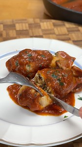 TOTANI RIPIENI ALLA SICILIANA cotti nel sugo! Irresistibili 😍 | Le Ricette di Gessica