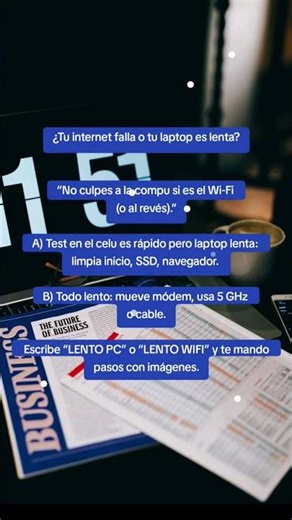 ¿Tu internet falla o tu laptop es lenta? #computadoras #laptops #computadorasylaptops #estudiantes