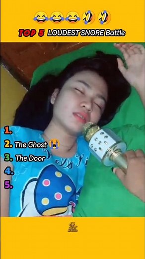Top 5 Loudest & Funniest Snores Ever! 🤣 #funny #top5 #funnymoments