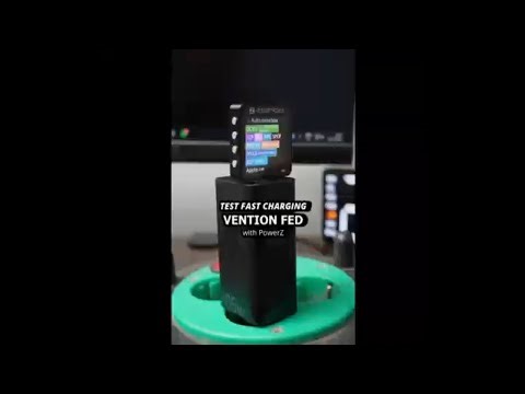 Test Fast Charging, Charger Vention FED 65W