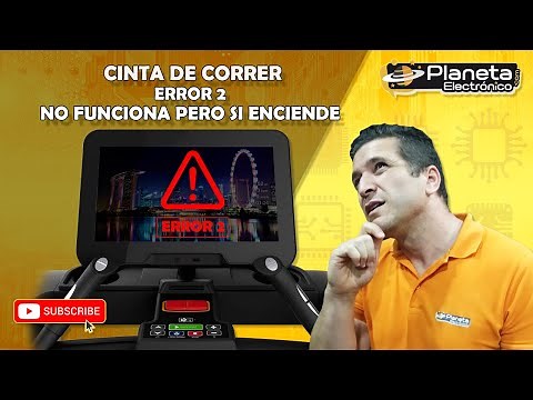 CINTA DE CORRER 🏃‍♀️ 🏃 ERROR 2, no funciona pero si enciende el cuadro, como SOLUCIONARLO