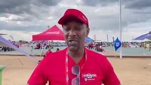 NETBALL ROUND-UP ... Conny Samaria, vice president of Netball Namibia, gives a round-up of Saturday's games at The Namibian Newspaper Cup at Otjiwarongo. Video: Mitchelin Kangootui | The Namibian