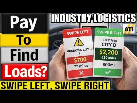 Swipe Left, Swipe Right: Why Do Carriers Have To Pay To Find Loads?