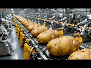 Inside the Potato Chip Factory: From Farm-Fresh Potatoes to Ultra-Crispy Snacks (Full Tour)