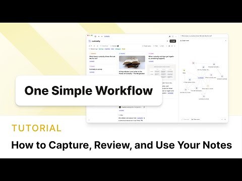 How to Capture, Review, and Use Your Notes