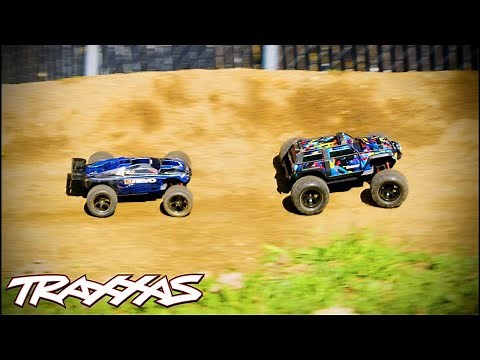 1/16 E-Revo & Summit Take on Woodward West | Traxxas