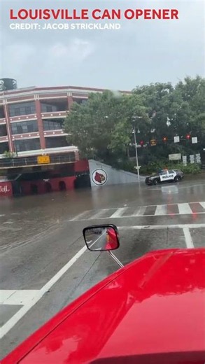 Looks like the Louisville Can Opener gets thirsty, too