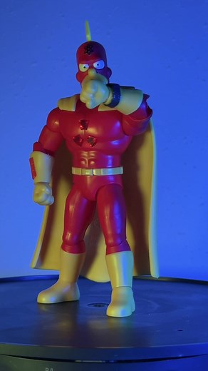Radioactive Man Figure by Jakks Pacific - The Simpsons Collectible