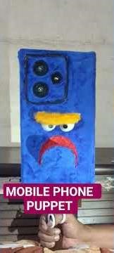 Mobile phone puppet to use it in Teaching and for events. Contact 9444903707 #Mobile #phone