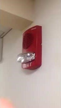 Simplex 4100 Life Safety System - Test Announcement