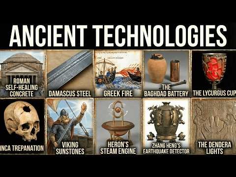 10 Ancient Technologies That Shouldn't Have Existed