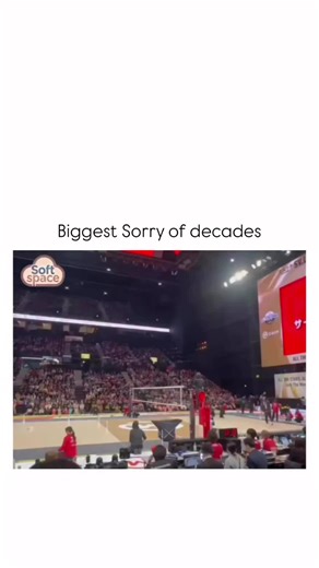 Mariha on Instagram: "The post features a 17-second viral clip captioned "Apology level: Grandmaster," capturing a peak moment of cultural etiquette. The video shows a volleyball player who accidentally spikes the ball into a girl's face. Horrified by his mistake, he doesn't just bow; he immediately drops to the floor in a full prone position, burying his face in the court to beg for forgiveness. Clips like this go viral because they highlight the distinct "Cultural Gap" regarding respect. To a 