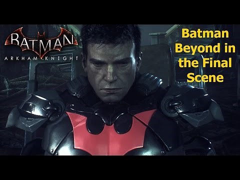 Batman Arkham Knight: Batman Beyond (2039) in the Final Scene