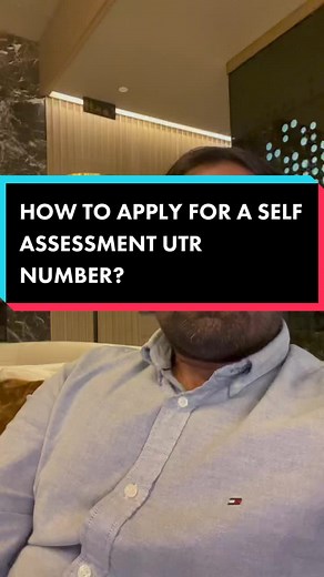 Apply for a UTR number if you need to complete a self assessment tax return #hmrc #selfassessment #utrnumber #taxes #accountant #finance #fy #learnontiktok