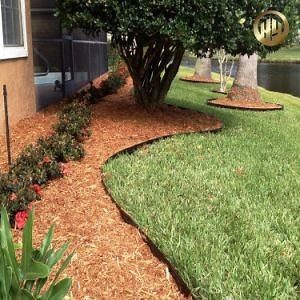 [Hot Item] Soft Fall Garden Edging - Safe & Decorative Steel Boundary