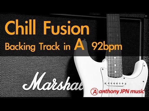 Chill Fusion Backing Track in A (92bpm)