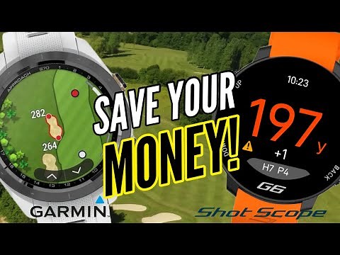 Shot Scope G6 vs Garmin S70 – Which Golf Watch is Best for You?