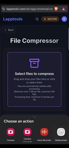 Fast File Compression Tool #files #compressor
