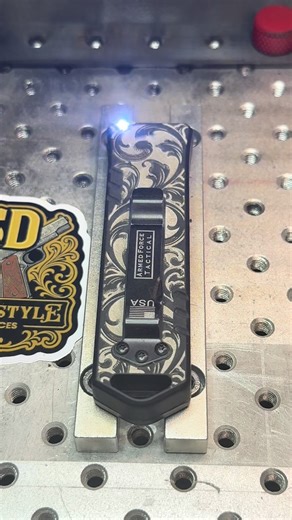 Engraving Process on Aluminum Using Fiber Laser