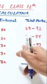 cbse class 12th marks calculation criteria | #cbse #cbse2026