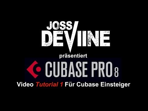 Cubase Pro 8 Tutorial 1 Grundlagen für Einsteiger