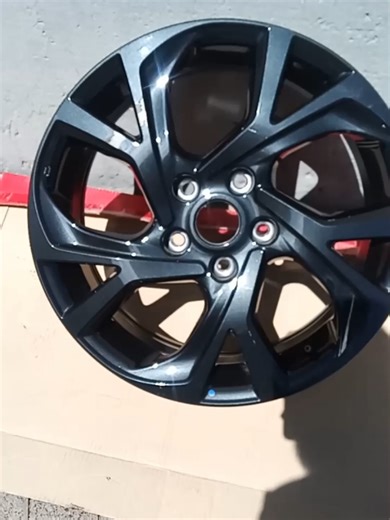 Color Matching Session for Toyota Mag Wheels