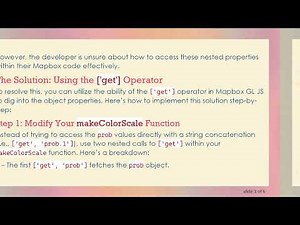 How to Properly Query JSON Object Properties for Mapbox Maps