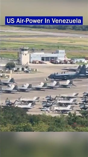 U.S. Deployed 150 Aircrafts in Operation “Absolute Resolve” in Venezuela!!
