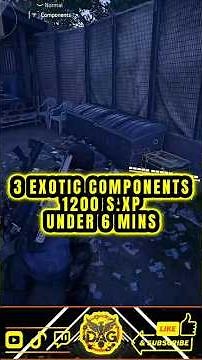 Unlock 3 EXOTICS & 1200 Seasonal XP in Just 6 Minutes! Division 2