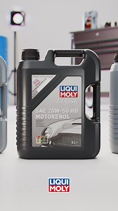 Classic Motor Oil SAE 20W-50 HD – the motor oil for true classics! 🤩 It ensures optimum lubrication, high wear and corrosion protection, and keeps classic cars in top condition. 💪 With approvals according to API SC, API SD, API SE, and API CC. To the product 👉 https://liqui-moly.to/ClassicMotoroilSAE20W-50_HD | LIQUI MOLY