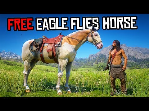 Proper Way To Get Eagle Flies Splashed White Horse - RDR 2