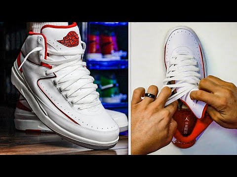 How To Lace Air Jordan 2 (5 EASY WAYS Tutorial)
