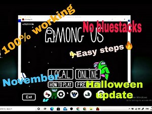 Fastest way to download among us in pc for free | In 2020 | As of november|NO bluestack