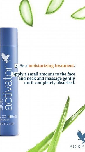 How to use aloe in liquid format: Examples of usage and benefits Forever Aloe Activator (English)