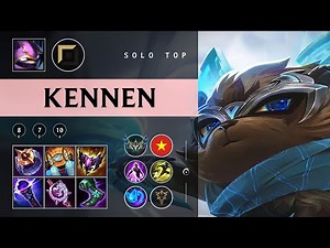 Kennen Top vs Renekton - VN Challenger Patch 25.22