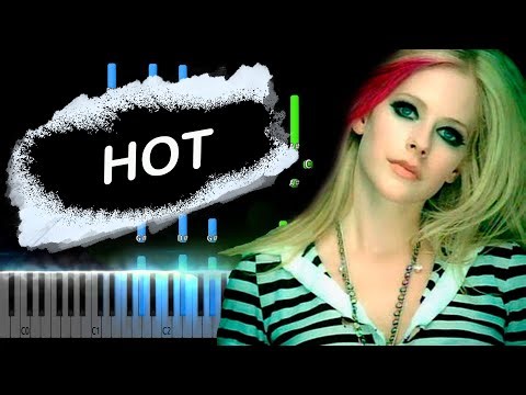 Avril Lavigne - Hot Piano Tutorial