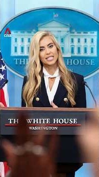 New White House Press Secretary Katie Zacharia hosts first briefing