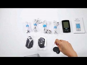 Dual channel tens massager